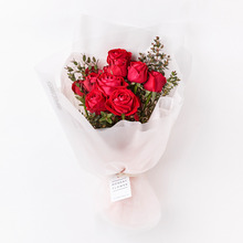 ROSE RED PIANO HANDTIED